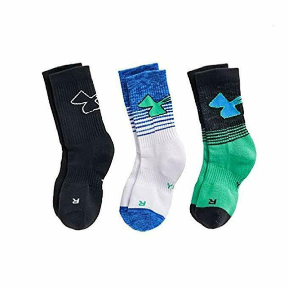 Boys 3 Pack Crew Socks-NWT